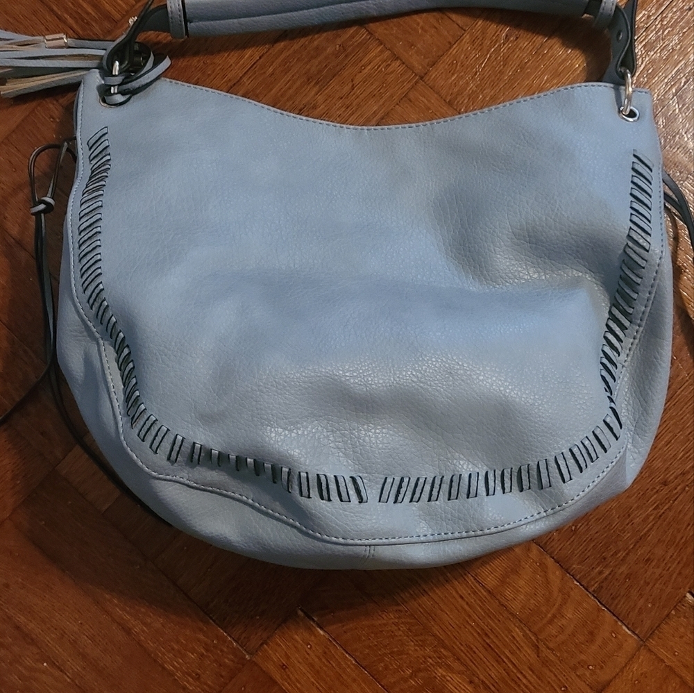HP🔥🔥🔥Gorgeous designer light blue leather shoulder/hand bag - Picture 3 of 7